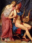 Jacques-Louis David Paris and Helen oil